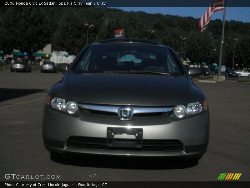 Sparkle Gray Pearl / Gray 2006 Honda Civic EX Sedan