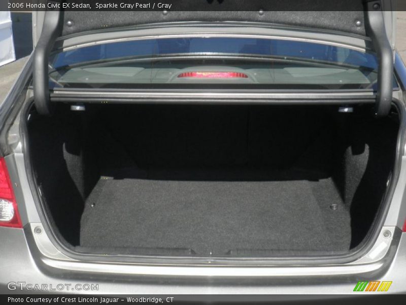 Sparkle Gray Pearl / Gray 2006 Honda Civic EX Sedan