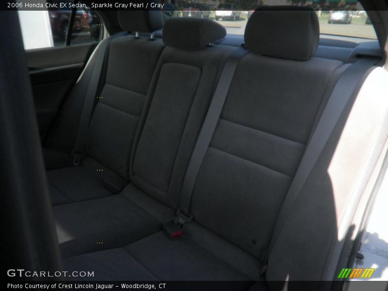 Sparkle Gray Pearl / Gray 2006 Honda Civic EX Sedan