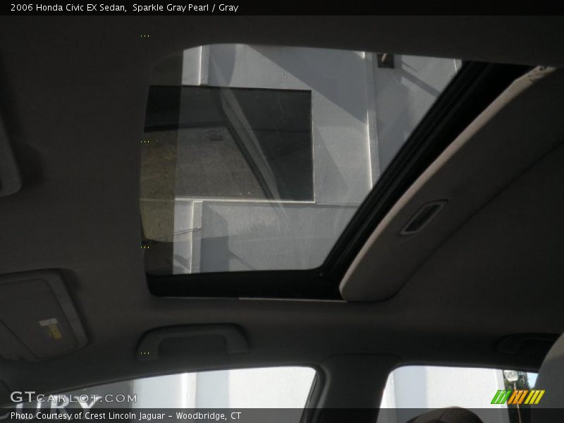 Sparkle Gray Pearl / Gray 2006 Honda Civic EX Sedan