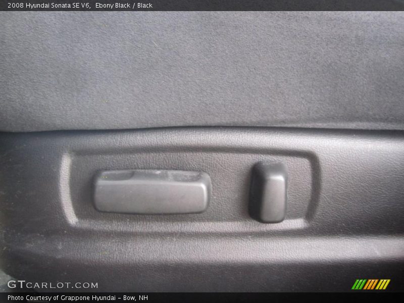 Ebony Black / Black 2008 Hyundai Sonata SE V6