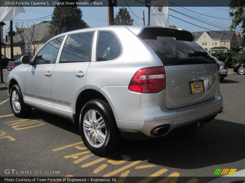 Crystal Silver Metallic / Black 2009 Porsche Cayenne S