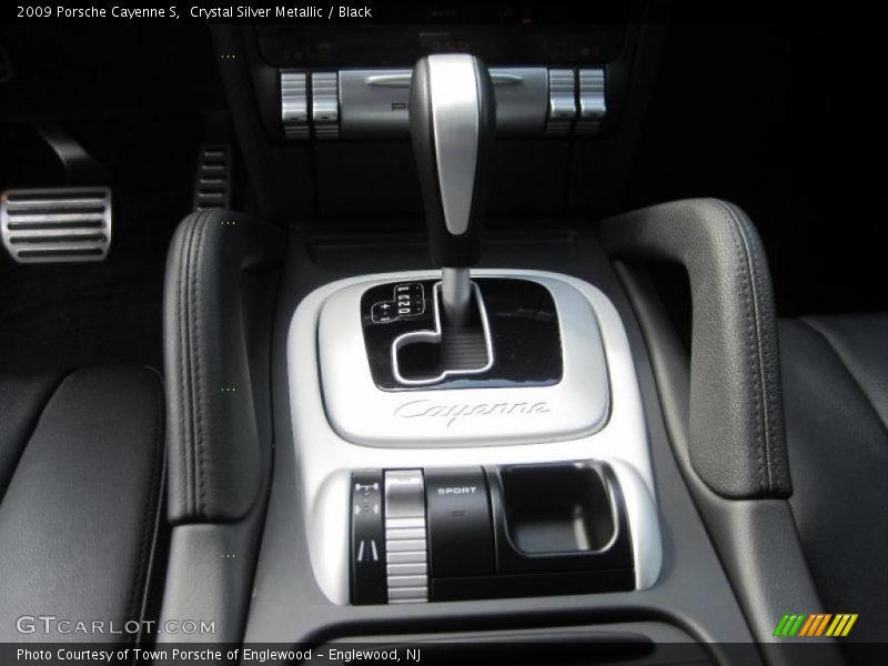 Crystal Silver Metallic / Black 2009 Porsche Cayenne S