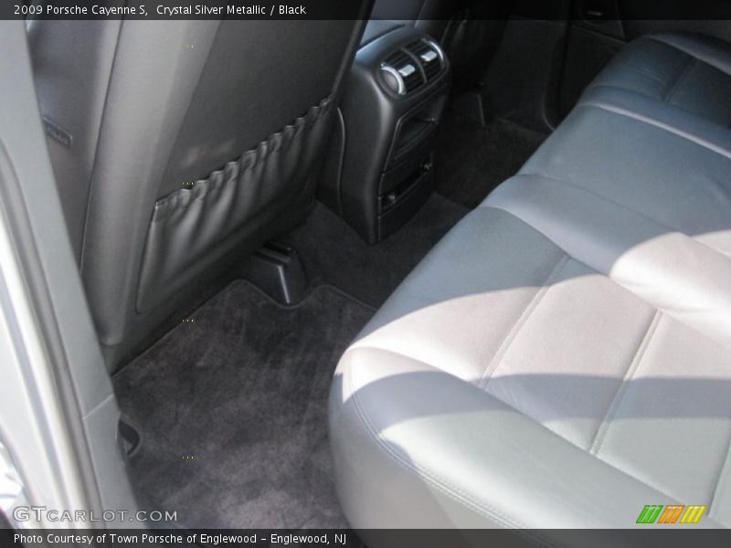 Crystal Silver Metallic / Black 2009 Porsche Cayenne S