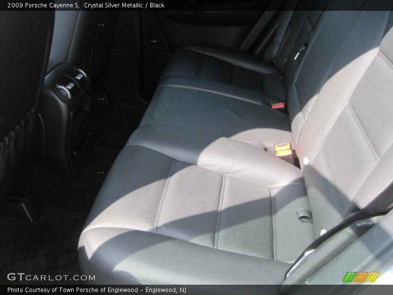 Crystal Silver Metallic / Black 2009 Porsche Cayenne S