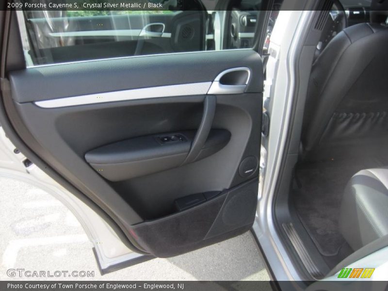 Crystal Silver Metallic / Black 2009 Porsche Cayenne S