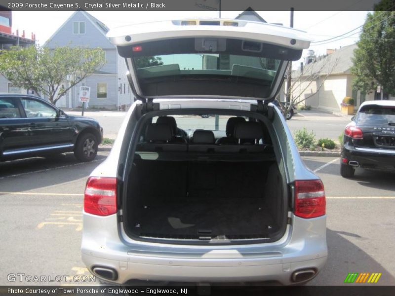 Crystal Silver Metallic / Black 2009 Porsche Cayenne S