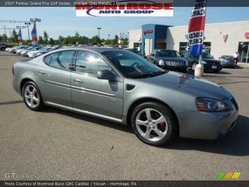 Shadow Gray Metallic / Ebony 2007 Pontiac Grand Prix GXP Sedan