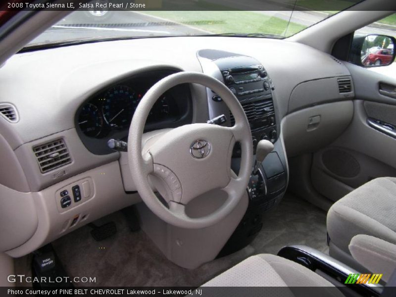 Salsa Red Pearl / Stone 2008 Toyota Sienna LE