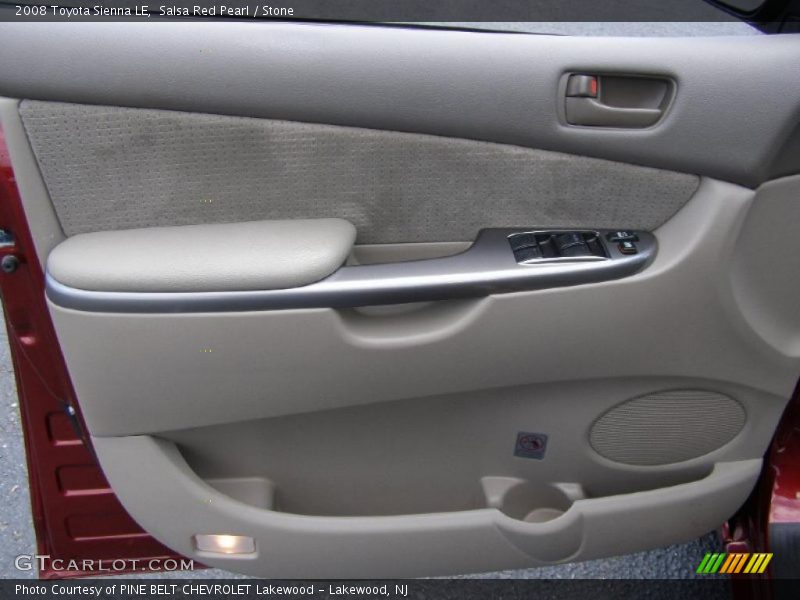 Salsa Red Pearl / Stone 2008 Toyota Sienna LE