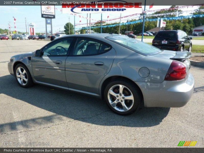 Shadow Gray Metallic / Ebony 2007 Pontiac Grand Prix GXP Sedan