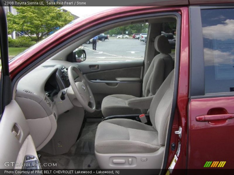 Salsa Red Pearl / Stone 2008 Toyota Sienna LE