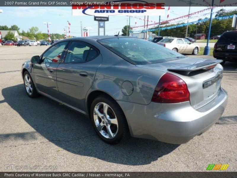 Shadow Gray Metallic / Ebony 2007 Pontiac Grand Prix GXP Sedan