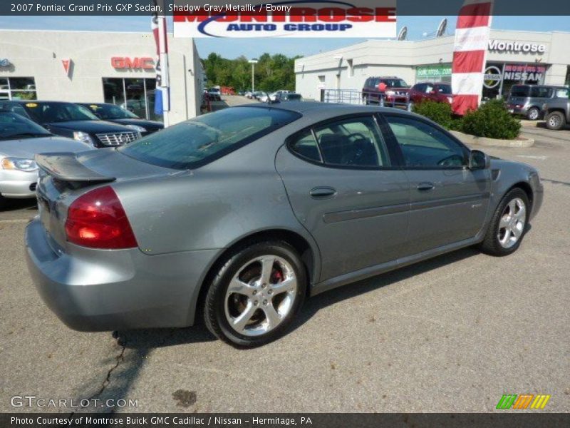 Shadow Gray Metallic / Ebony 2007 Pontiac Grand Prix GXP Sedan