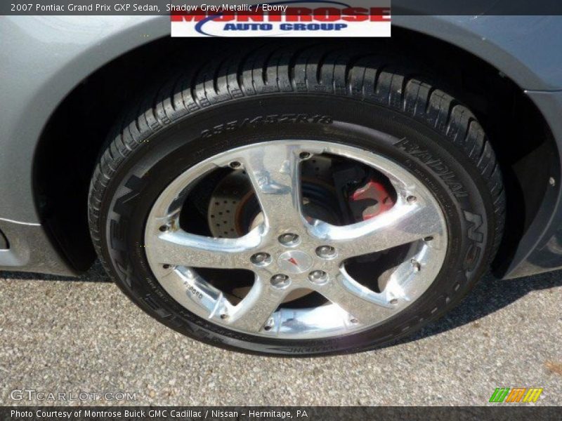 Shadow Gray Metallic / Ebony 2007 Pontiac Grand Prix GXP Sedan