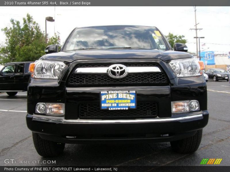 Black / Sand Beige 2010 Toyota 4Runner SR5 4x4