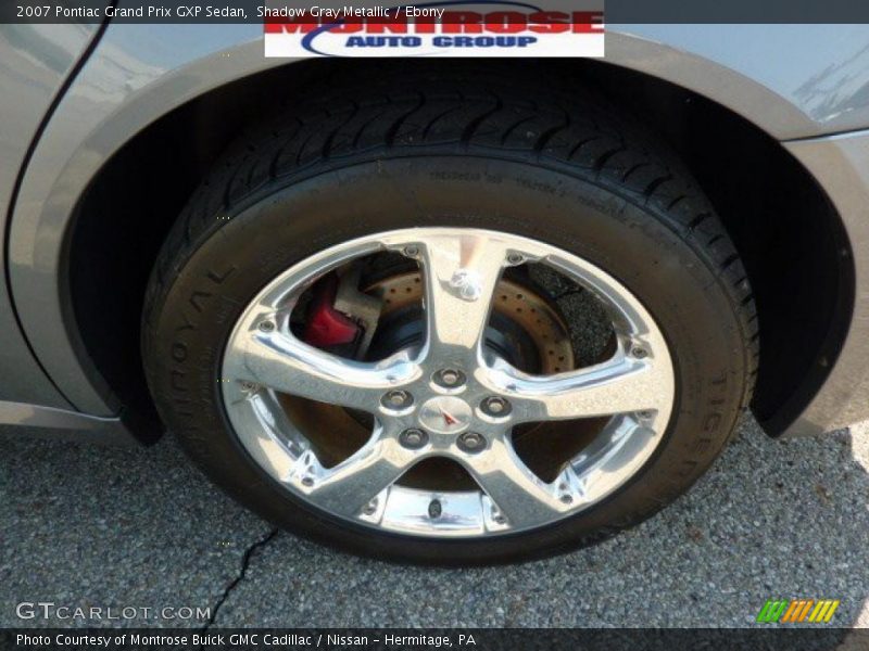 Shadow Gray Metallic / Ebony 2007 Pontiac Grand Prix GXP Sedan