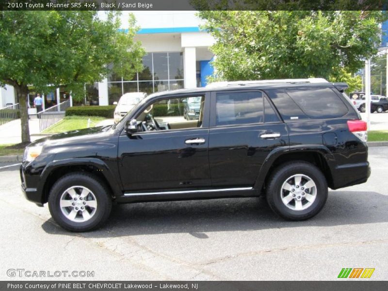 Black / Sand Beige 2010 Toyota 4Runner SR5 4x4
