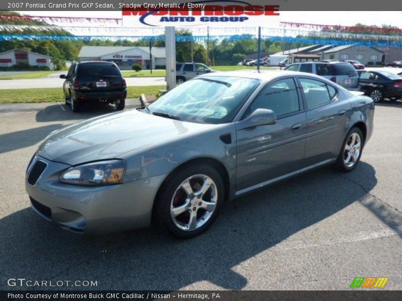 Shadow Gray Metallic / Ebony 2007 Pontiac Grand Prix GXP Sedan