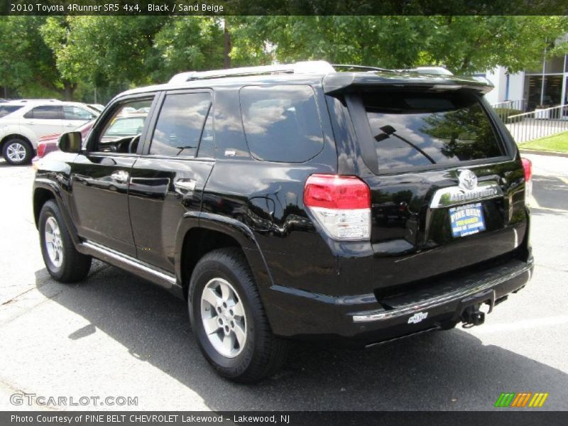 Black / Sand Beige 2010 Toyota 4Runner SR5 4x4