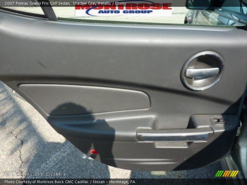 Shadow Gray Metallic / Ebony 2007 Pontiac Grand Prix GXP Sedan