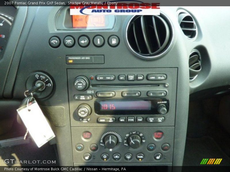 Shadow Gray Metallic / Ebony 2007 Pontiac Grand Prix GXP Sedan