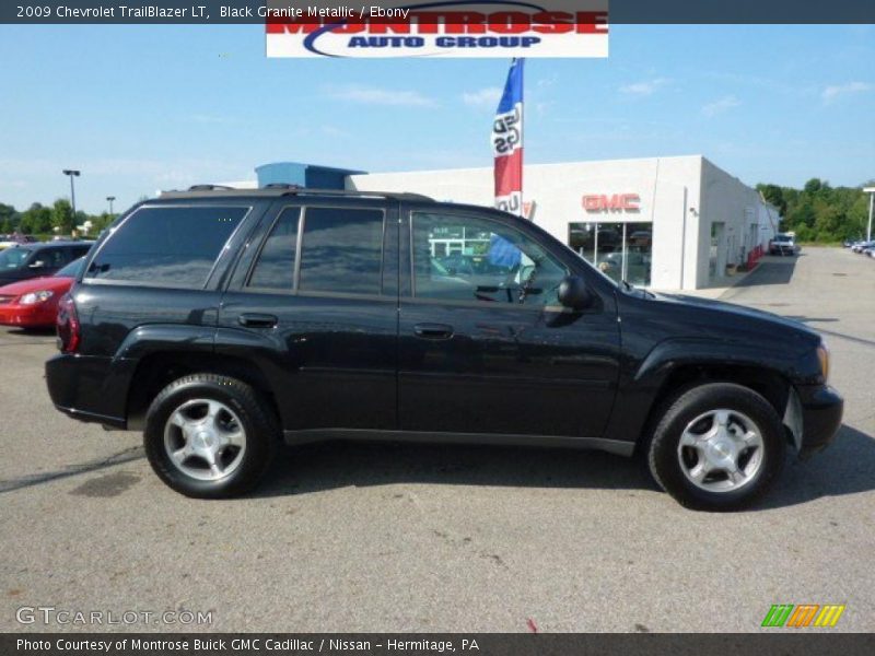 Black Granite Metallic / Ebony 2009 Chevrolet TrailBlazer LT