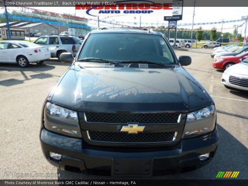 Black Granite Metallic / Ebony 2009 Chevrolet TrailBlazer LT