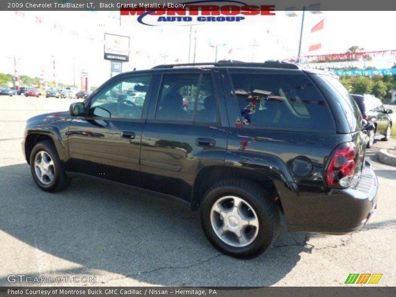 Black Granite Metallic / Ebony 2009 Chevrolet TrailBlazer LT