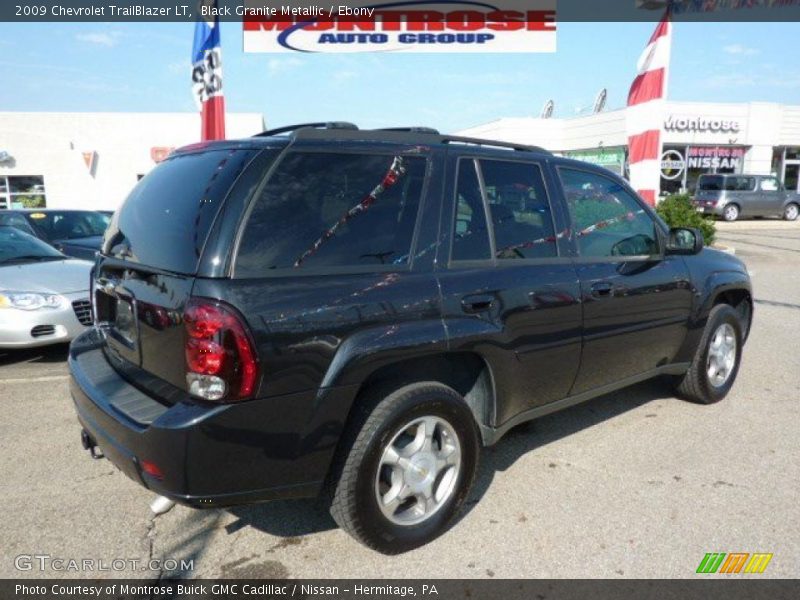 Black Granite Metallic / Ebony 2009 Chevrolet TrailBlazer LT