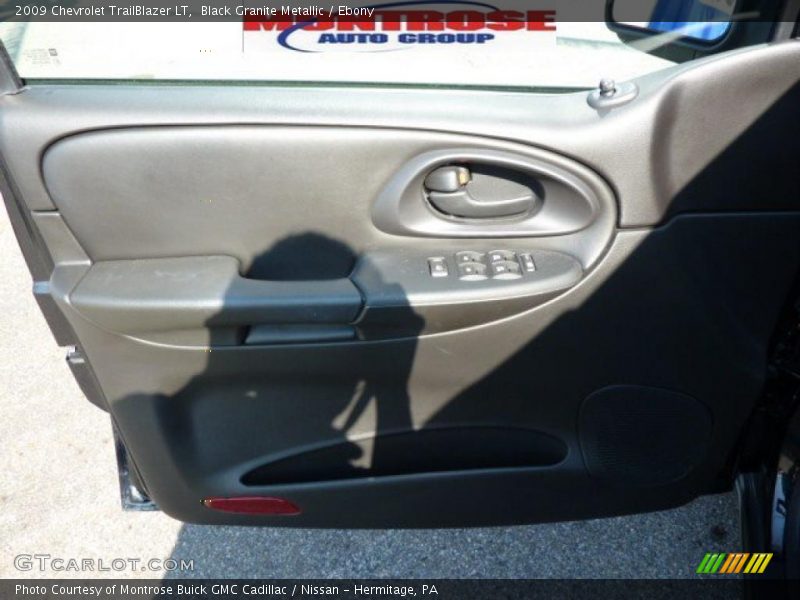 Black Granite Metallic / Ebony 2009 Chevrolet TrailBlazer LT