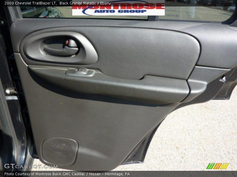 Black Granite Metallic / Ebony 2009 Chevrolet TrailBlazer LT