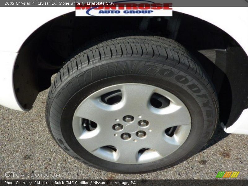 Stone White / Pastel Slate Gray 2009 Chrysler PT Cruiser LX