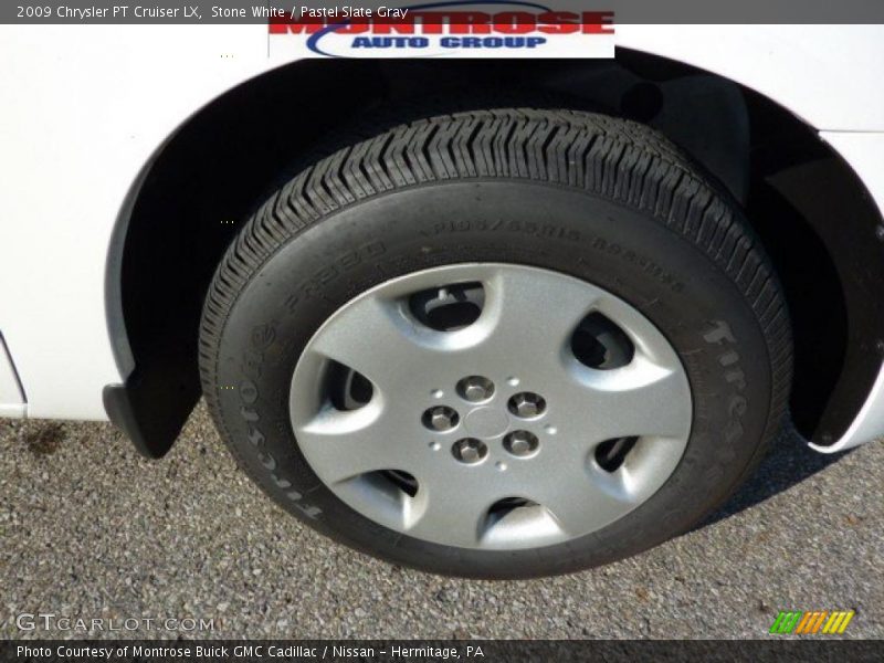 Stone White / Pastel Slate Gray 2009 Chrysler PT Cruiser LX