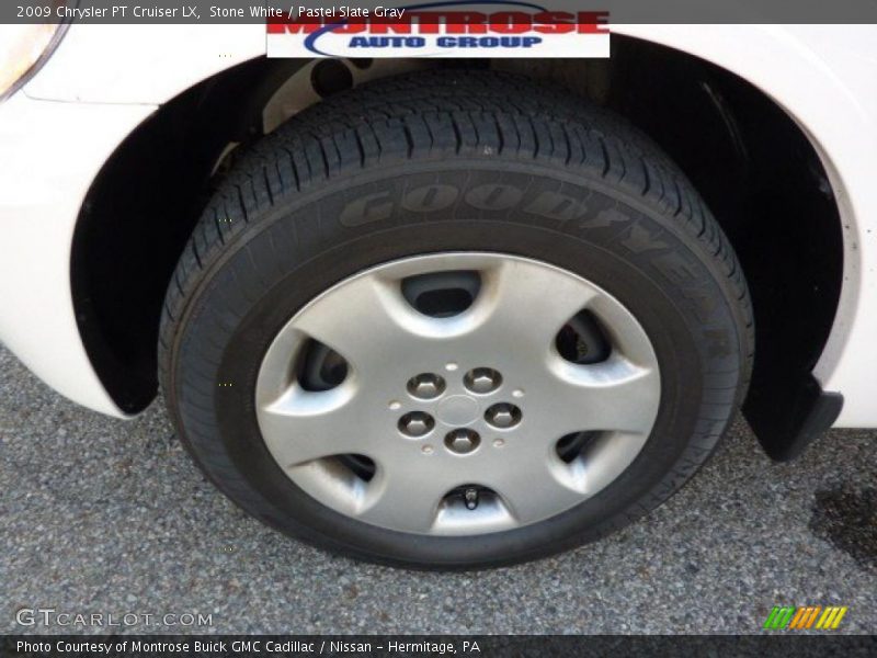 Stone White / Pastel Slate Gray 2009 Chrysler PT Cruiser LX