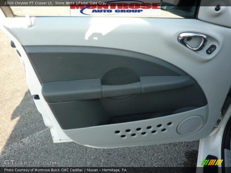 Stone White / Pastel Slate Gray 2009 Chrysler PT Cruiser LX