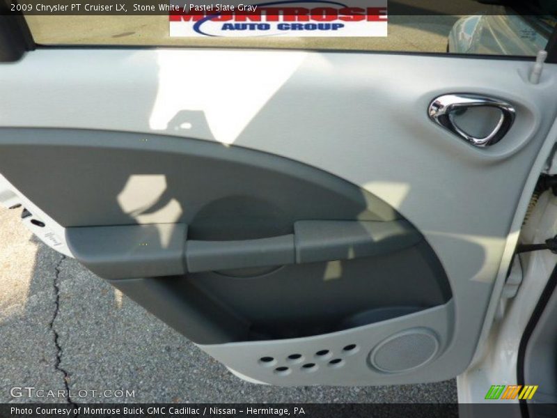 Stone White / Pastel Slate Gray 2009 Chrysler PT Cruiser LX