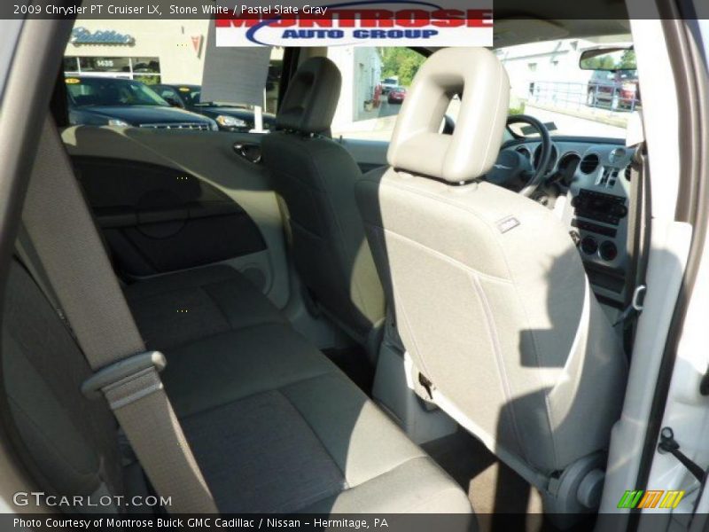 Stone White / Pastel Slate Gray 2009 Chrysler PT Cruiser LX
