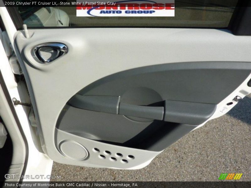 Stone White / Pastel Slate Gray 2009 Chrysler PT Cruiser LX