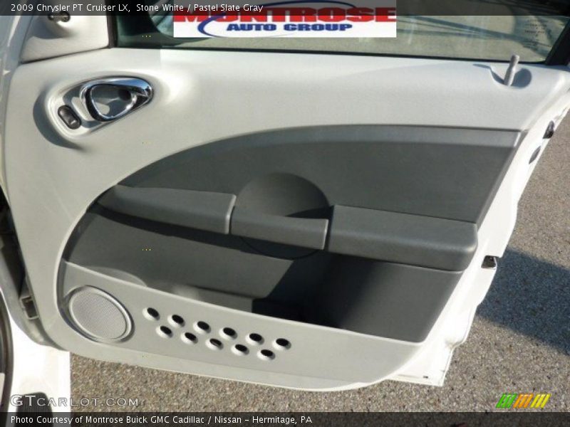 Stone White / Pastel Slate Gray 2009 Chrysler PT Cruiser LX