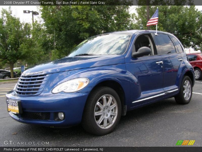 Surf Blue Pearl / Pastel Slate Gray 2008 Chrysler PT Cruiser Touring