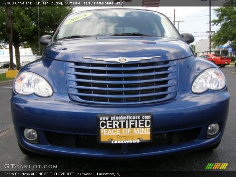 Surf Blue Pearl / Pastel Slate Gray 2008 Chrysler PT Cruiser Touring