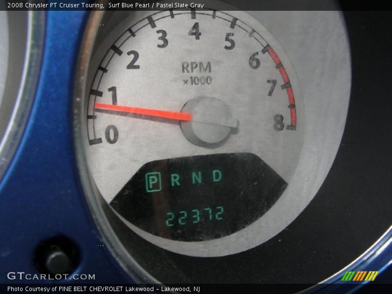 Surf Blue Pearl / Pastel Slate Gray 2008 Chrysler PT Cruiser Touring