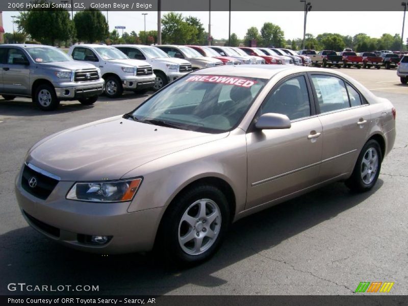 Golden Beige / Beige 2006 Hyundai Sonata GLS