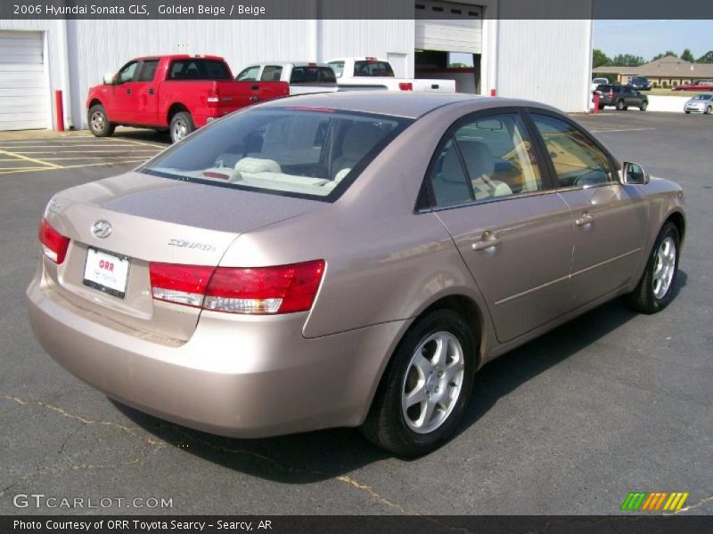 Golden Beige / Beige 2006 Hyundai Sonata GLS