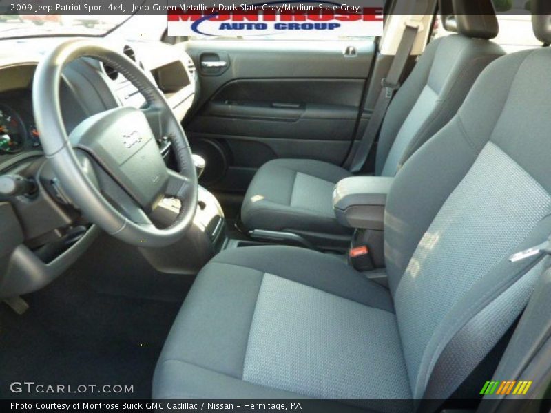 Jeep Green Metallic / Dark Slate Gray/Medium Slate Gray 2009 Jeep Patriot Sport 4x4