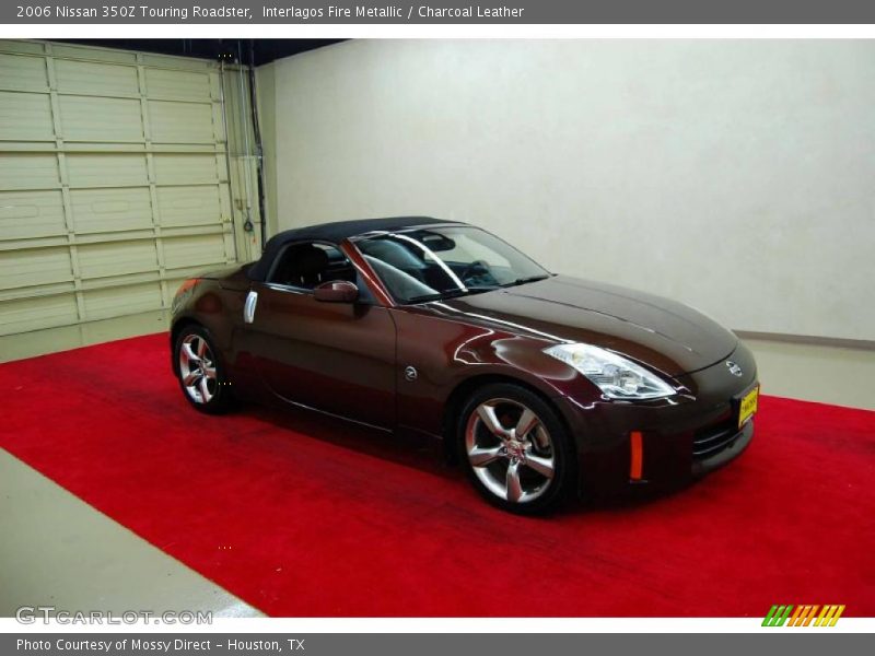 Interlagos Fire Metallic / Charcoal Leather 2006 Nissan 350Z Touring Roadster