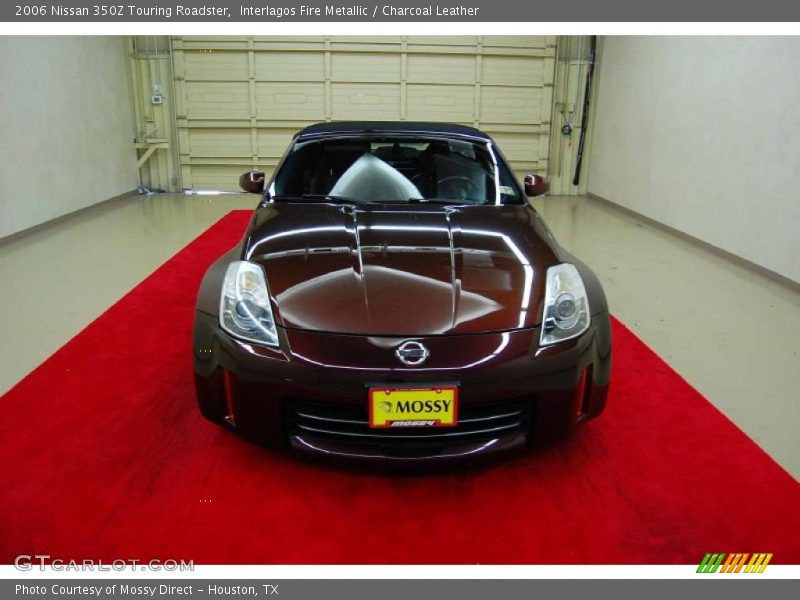 Interlagos Fire Metallic / Charcoal Leather 2006 Nissan 350Z Touring Roadster