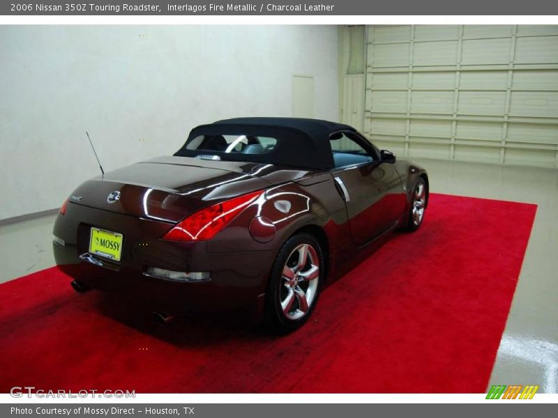 Interlagos Fire Metallic / Charcoal Leather 2006 Nissan 350Z Touring Roadster