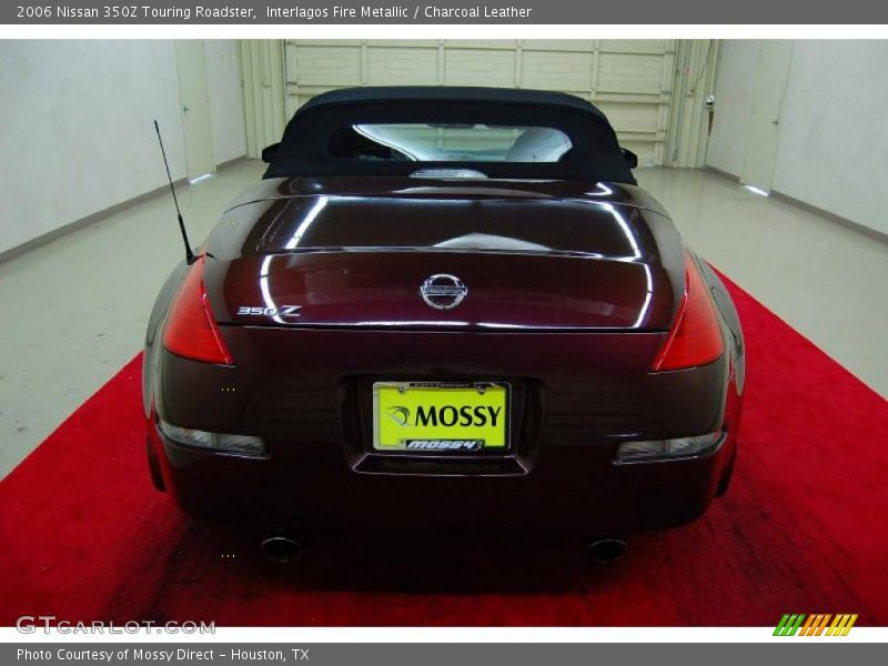 Interlagos Fire Metallic / Charcoal Leather 2006 Nissan 350Z Touring Roadster